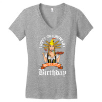 Yes Its My Birthday Oktoberfest B Day Celebration German T Shirt Women's V-neck T-shirt | Artistshot