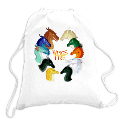 Wings Of Fire Drawstring Bags Designed By Rakuzan