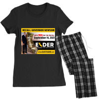 Larry Elder For Ca Governer Women's Pajamas Set | Artistshot