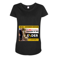 Larry Elder For Ca Governer Maternity Scoop Neck T-shirt | Artistshot