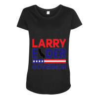 Larry Elder For California Governor  Essential Maternity Scoop Neck T-shirt | Artistshot