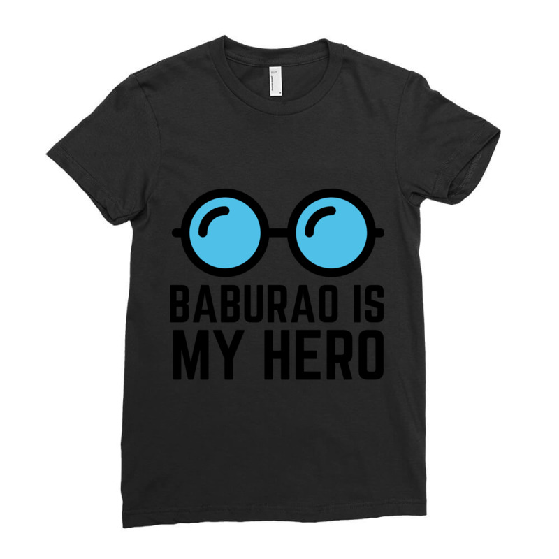 Baburao Is My Hero Ladies Fitted T-Shirt by cm-arts | Artistshot