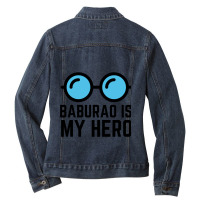 Baburao Is My Hero Ladies Denim Jacket | Artistshot