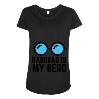 Baburao Is My Hero Maternity Scoop Neck T-shirt | Artistshot