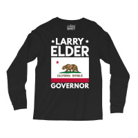 Larry Elder For California Governor Flag Long Sleeve Shirts | Artistshot