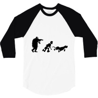 Mystery Gang Chase Silhouette 3/4 Sleeve Shirt | Artistshot