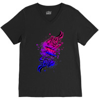 Harpy Design Trans Flag Classic V-neck Tee | Artistshot