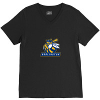 The Burlington Bees V-neck Tee | Artistshot