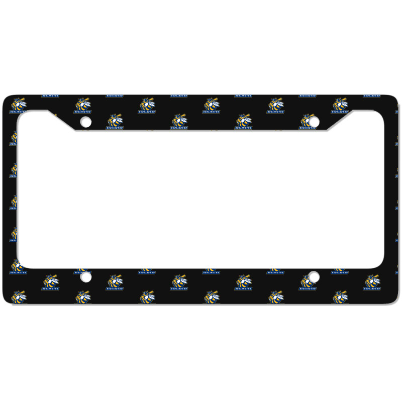 The Burlington Bees License Plate Frame | Artistshot