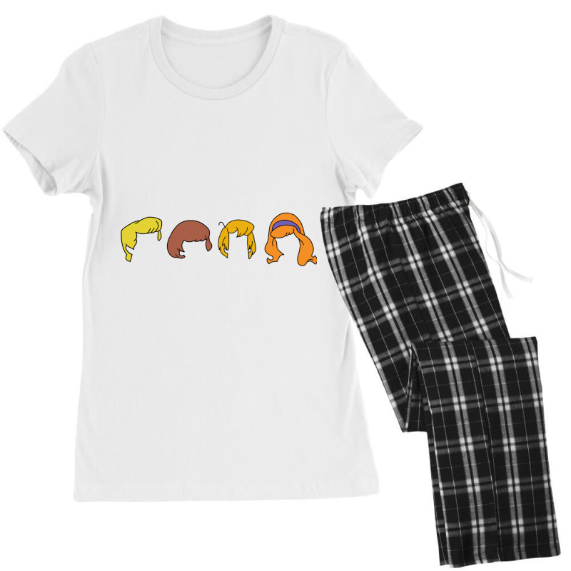 Mystery Inc - Hair Outline Women's Pajamas Set by BOBBYDAVIS | Artistshot