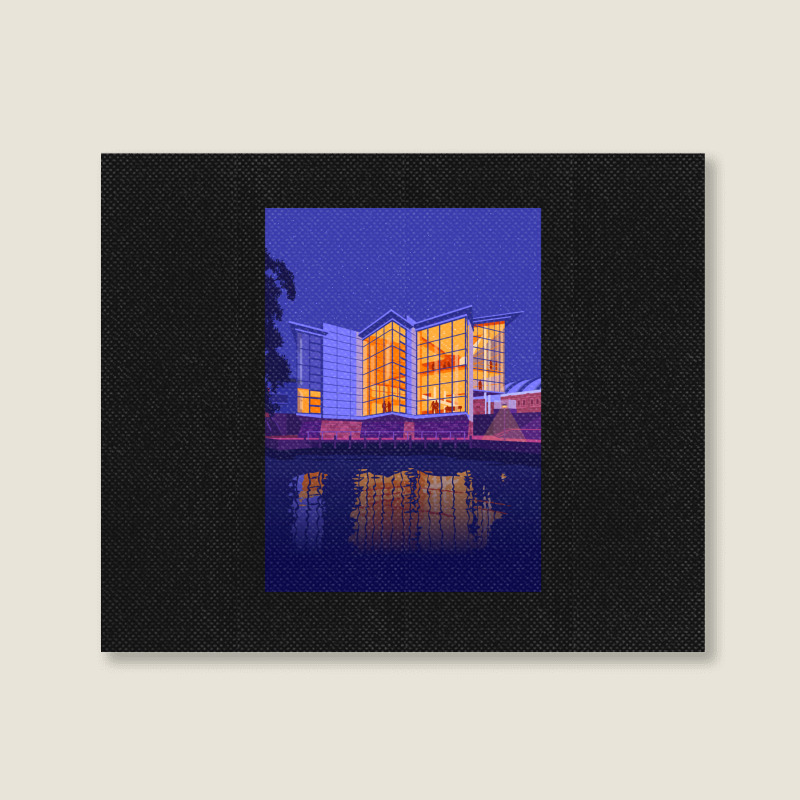 Bridgewater Hall, Manchester Landscape Canvas Print | Artistshot