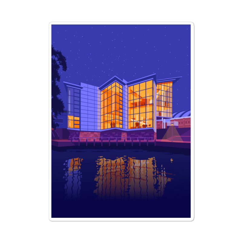 Bridgewater Hall, Manchester Sticker | Artistshot