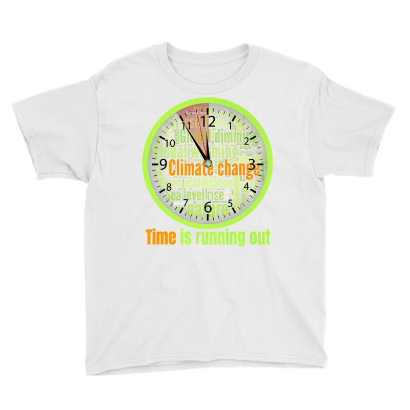 Time Is Running Out Climate Change Premium T Shirt Youth Tee by cm-arts | Artistshot