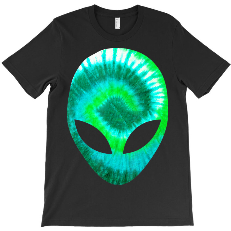 Alien Head Rave Extraterrestrial Martian Techno Green T-shirt | Artistshot