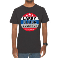 Larry Elder For California Governor, Recall Gavin Newsom Cap Vintage T-shirt | Artistshot