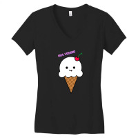 Not Vanilla Ice Cream Women's V-neck T-shirt | Artistshot