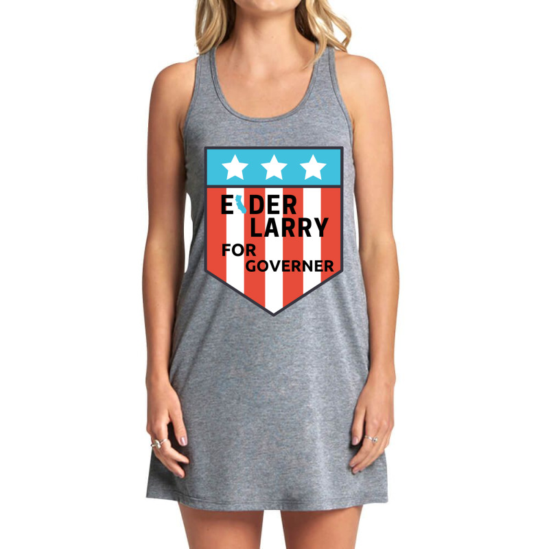 Larry Elder ! California Governor Tank Dress by cm-arts | Artistshot