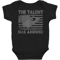 The Talent Has Arrived Cornhole Team Bean Bag Funny Cornhole Tank Top Baby Bodysuit | Artistshot