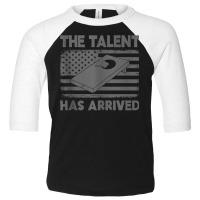 The Talent Has Arrived Cornhole Team Bean Bag Funny Cornhole Tank Top Toddler 3/4 Sleeve Tee | Artistshot