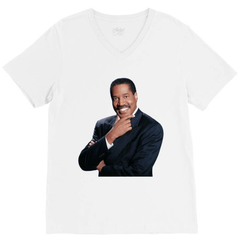 Larry Elder V-Neck Tee by cm-arts | Artistshot