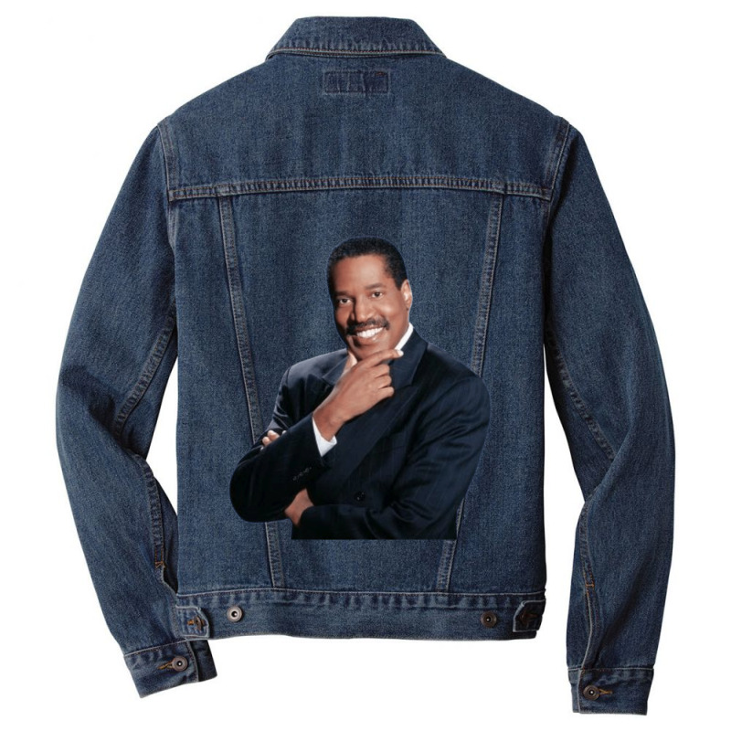 Larry Elder Men Denim Jacket by cm-arts | Artistshot