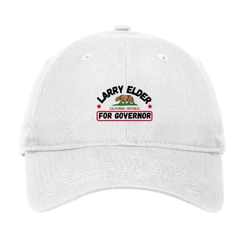 Larry Elder For California Governor California Election Recall Newsom Adjustable Cap by cm-arts | Artistshot