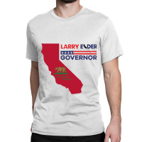 Larry Elder For California Governor Flag Newsom Funny Classic T-shirt | Artistshot