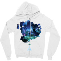 Avatar Pandora At Night Movie Poster Premium T Shirt Zipper Hoodie | Artistshot