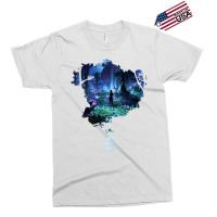 Avatar Pandora At Night Movie Poster Premium T Shirt Exclusive T-shirt | Artistshot