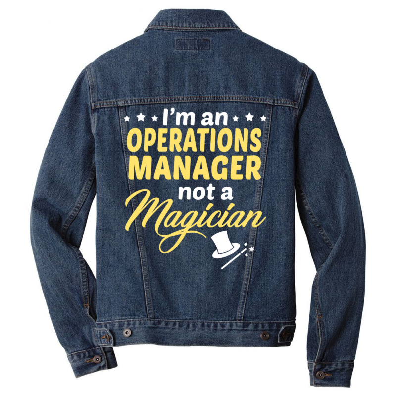 Operations Manager Men Denim Jacket | Artistshot