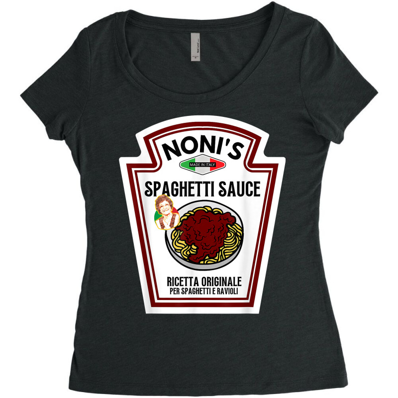 Spaghetti Sauce Diy Halloween Costume Matching Group T Shirt Women's Triblend Scoop T-shirt by nejnda | Artistshot