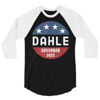 Brian Dahle For California Governor 2022 T Shirt 3/4 Sleeve Shirt | Artistshot