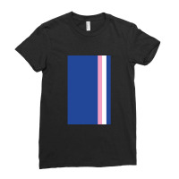 Alpine Racing Stripes - 2022 Season Ladies Fitted T-shirt | Artistshot