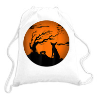 Oriental Shorthair Cat Halloween T Shirt Drawstring Bags | Artistshot