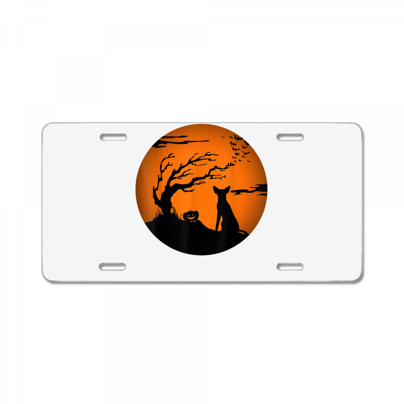 Oriental Shorthair Cat Halloween T Shirt License Plate | Artistshot