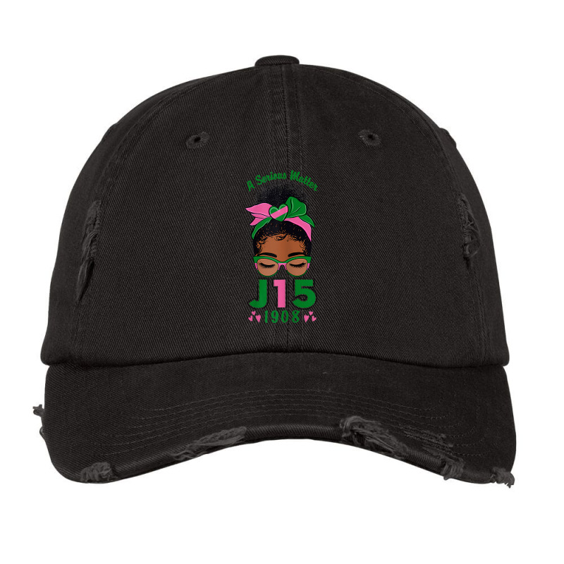 Womens A Serious Matter J15 Founder's Day Pink And Green Aka Women Vintage Cap | Artistshot