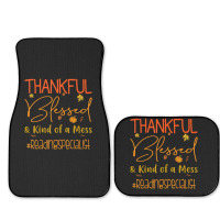 Reading Specialist Thankful Blessed And Kind Of A Mess Full Set Car Mats | Artistshot