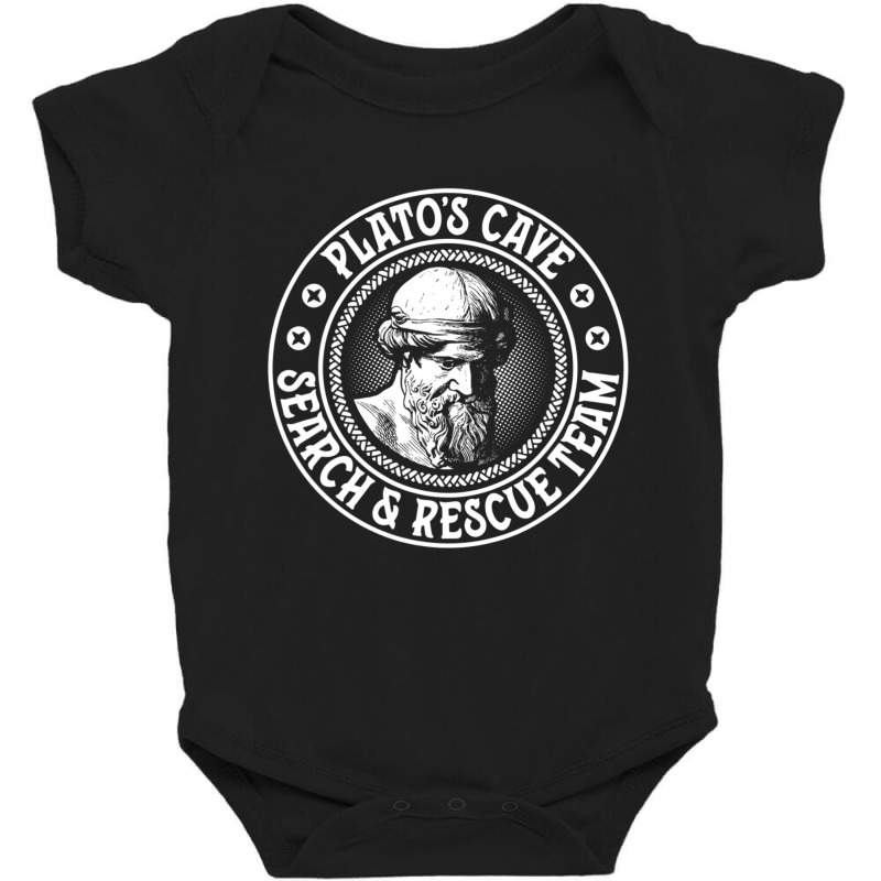 Philosopher Search Rescue Team Plato's Cave Philosophy Lover Baby Bodysuit by cm-arts | Artistshot