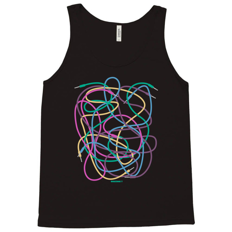 Modular Synthesizer Patch Cables 1 Tank Top | Artistshot