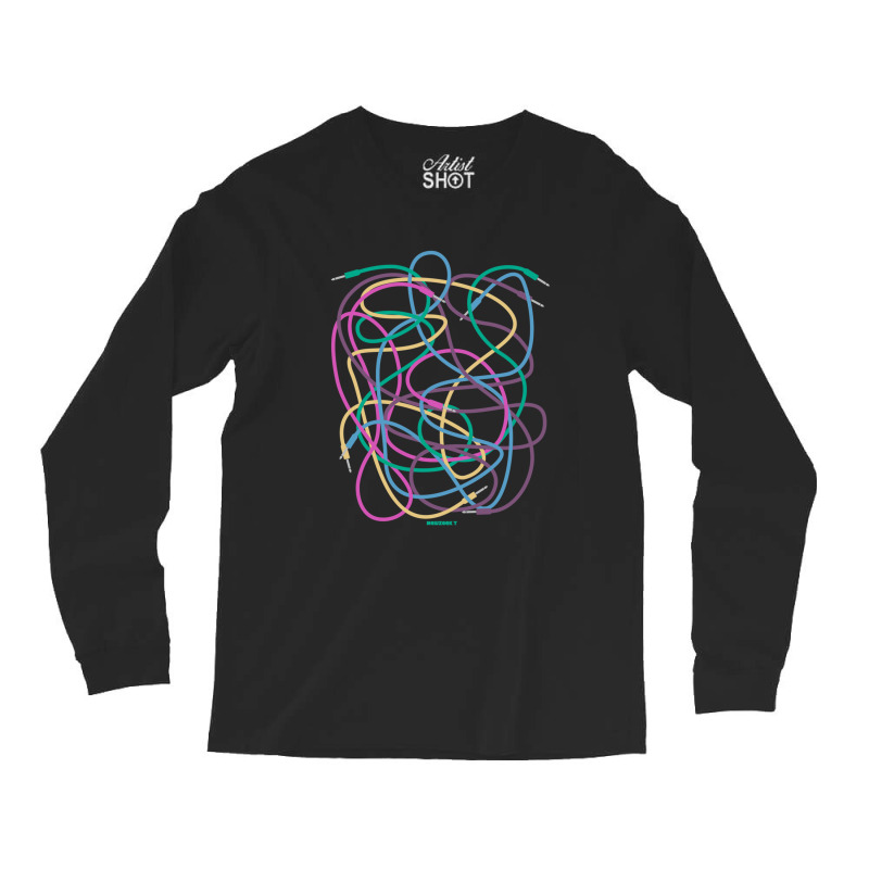 Modular Synthesizer Patch Cables 1 Long Sleeve Shirts | Artistshot