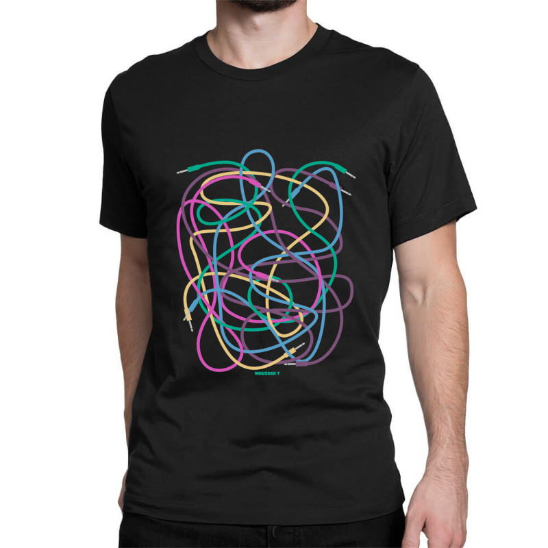 Modular Synthesizer Patch Cables 1 Classic T-shirt | Artistshot