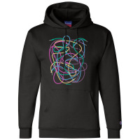 Modular Synthesizer Patch Cables 1 Champion Hoodie | Artistshot