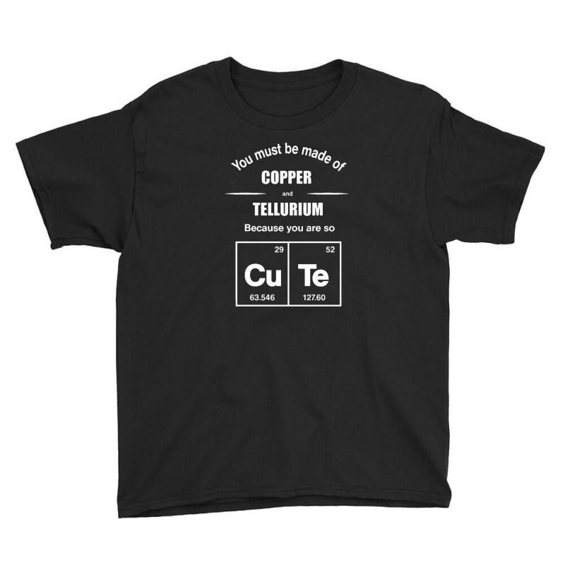 Are You Copper And Tellurium Youth Tee | Artistshot