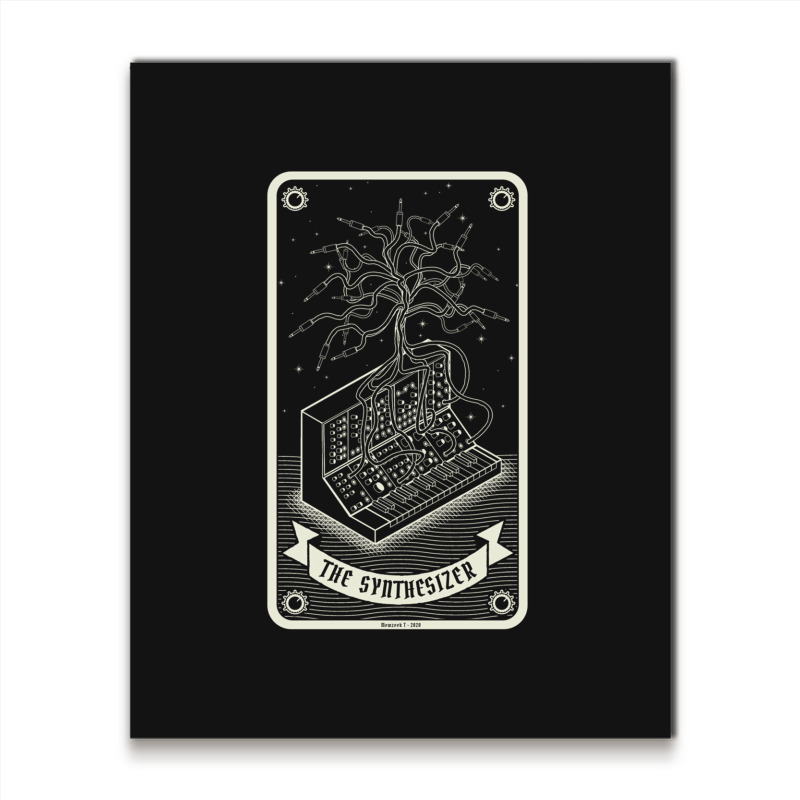 Modular Synthesizer Tarot Card 1 Metal Print Vertical | Artistshot