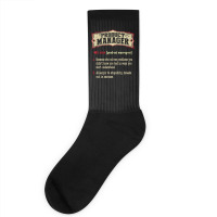 Product Manager Sarcastic Definition Socks | Artistshot