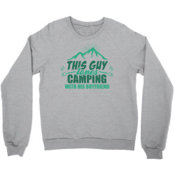 This Guy Loves Camping With His Boyfriend Crewneck Sweatshirt | Artistshot