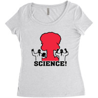 Blow Stuff Up Funny Science Women's Triblend Scoop T-shirt | Artistshot