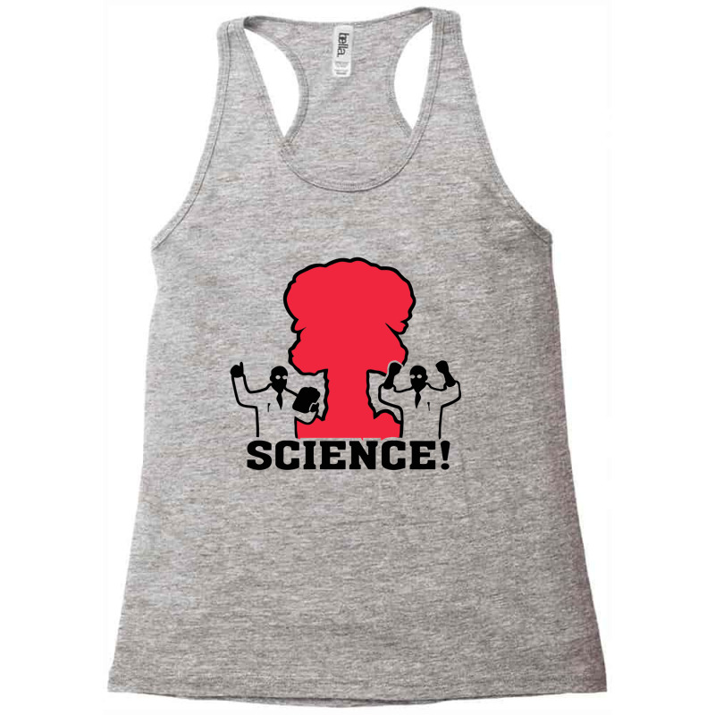 Blow Stuff Up Funny Science Racerback Tank by cm-arts | Artistshot