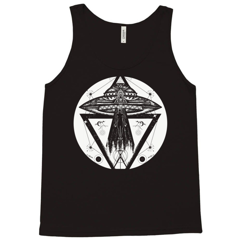 Extraterrestrial Life Aliens Spaceship External Sci Fi Tank Top by hoangan | Artistshot