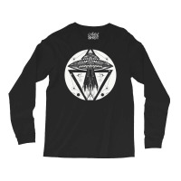 Extraterrestrial Life Aliens Spaceship External Sci Fi Long Sleeve Shirts | Artistshot